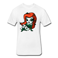 Character #80 Fitted Cotton/Poly T-Shirt by Next Level - white
