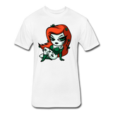 Character #80 Fitted Cotton/Poly T-Shirt by Next Level - white