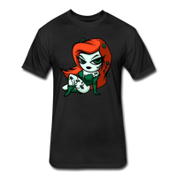Character #80 Fitted Cotton/Poly T-Shirt by Next Level - black
