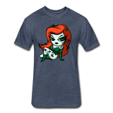 Character #80 Fitted Cotton/Poly T-Shirt by Next Level - heather navy