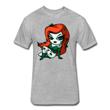 Character #80 Fitted Cotton/Poly T-Shirt by Next Level - heather gray