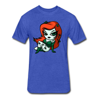 Character #80 Fitted Cotton/Poly T-Shirt by Next Level - heather royal