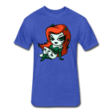 Character #80 Fitted Cotton/Poly T-Shirt by Next Level - heather royal