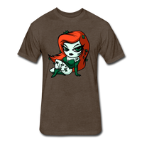 Character #80 Fitted Cotton/Poly T-Shirt by Next Level - heather espresso
