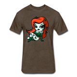Character #80 Fitted Cotton/Poly T-Shirt by Next Level - heather espresso