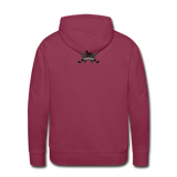 Character #80 Men’s Premium Hoodie - burgundy