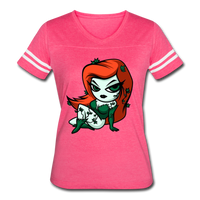 Character #80 Women’s Vintage Sport T-Shirt - vintage pink/white