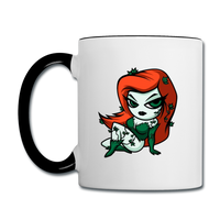 Character #80 Contrast Coffee Mug - white/black