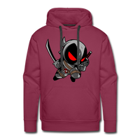 Character #81 Men's Premium Hoodie - burgundy