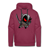 Character #81 Men's Premium Hoodie - burgundy