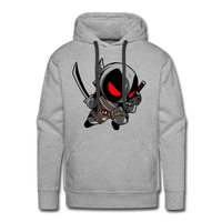 Character #81 Men's Premium Hoodie - heather grey