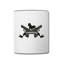 Character #81 Contrast Coffee Mug - white/black