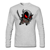 Character #81 Men's Long Sleeve T-Shirt by Next Level - heather gray