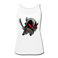 Character #81 Women's Premium Tank Top - white