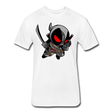 Character #81 Fitted Cotton/Poly T-Shirt by Next Level - white