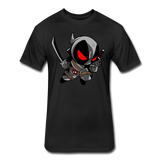 Character #81 Fitted Cotton/Poly T-Shirt by Next Level - black
