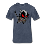 Character #81 Fitted Cotton/Poly T-Shirt by Next Level - heather navy