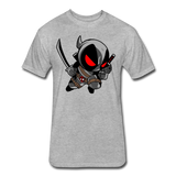 Character #81 Fitted Cotton/Poly T-Shirt by Next Level - heather gray