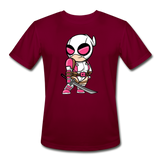 Character #82 Men’s Moisture Wicking Performance T-Shirt - burgundy