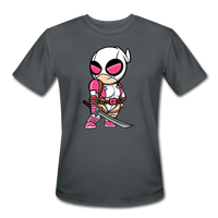 Character #82 Men’s Moisture Wicking Performance T-Shirt - charcoal