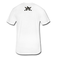 Character #82 Fitted Cotton/Poly T-Shirt by Next Level - white