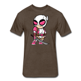 Character #82 Fitted Cotton/Poly T-Shirt by Next Level - heather espresso