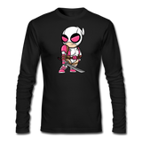Character #82 Men's Long Sleeve T-Shirt by Next Level - black