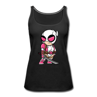 Character #82 Women’s Premium Tank Top - black