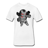 Character #83 Fitted Cotton/Poly T-Shirt by Next Level - white