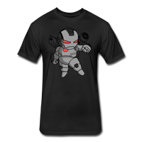 Character #83 Fitted Cotton/Poly T-Shirt by Next Level - black