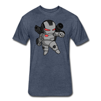 Character #83 Fitted Cotton/Poly T-Shirt by Next Level - heather navy