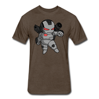 Character #83 Fitted Cotton/Poly T-Shirt by Next Level - heather espresso