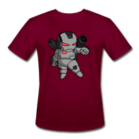 Character #83 Men’s Moisture Wicking Performance T-Shirt - burgundy