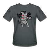 Character #83 Men’s Moisture Wicking Performance T-Shirt - charcoal