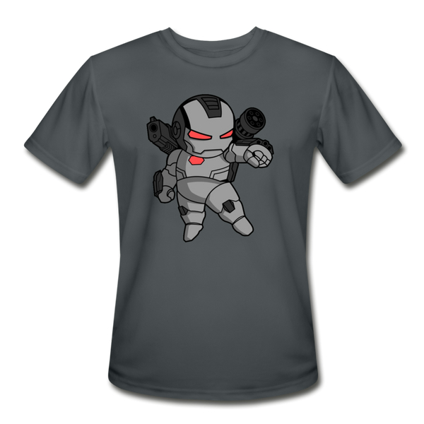 Character #83 Men’s Moisture Wicking Performance T-Shirt - charcoal