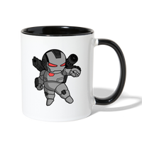Character #83 Contrast Coffee Mug - white/black