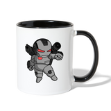 Character #83 Contrast Coffee Mug - white/black