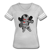 Character #83 Women’s Vintage Sport T-Shirt - heather gray/white