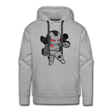 Character #83 Men’s Premium Hoodie - heather grey