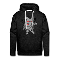 Character #83 Men’s Premium Hoodie - charcoal grey