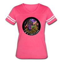Character #84 Women’s Vintage Sport T-Shirt - vintage pink/white