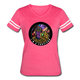 Character #84 Women’s Vintage Sport T-Shirt - vintage pink/white