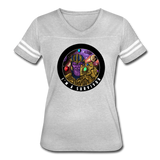 Character #84 Women’s Vintage Sport T-Shirt - heather gray/white