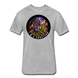 Character #84 Fitted Cotton/Poly T-Shirt by Next Level - heather gray