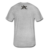 Character #84 Fitted Cotton/Poly T-Shirt by Next Level - heather gray