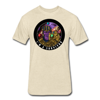Character #84 Fitted Cotton/Poly T-Shirt by Next Level - heather cream