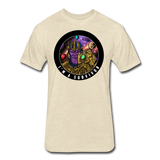 Character #84 Fitted Cotton/Poly T-Shirt by Next Level - heather cream
