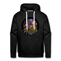 Character #84 Men’s Premium Hoodie - charcoal grey