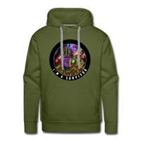 Character #84 Men’s Premium Hoodie - olive green