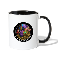Character #84 Contrast Coffee Mug - white/black